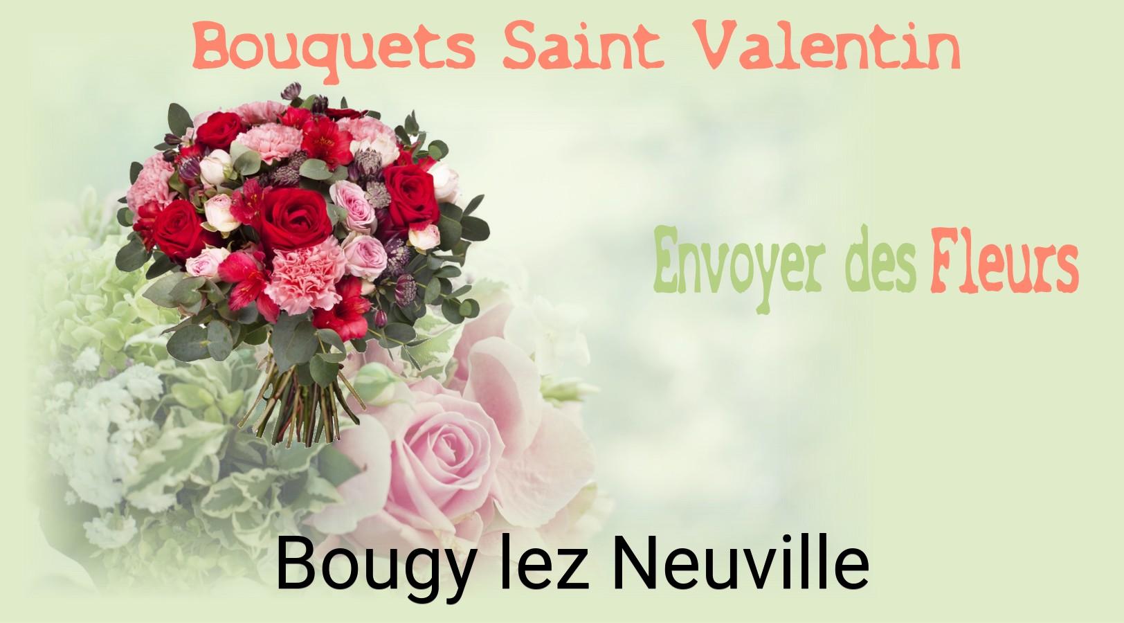 Roses de Saint-Valentin livrées à Bougy-lez-Neuville